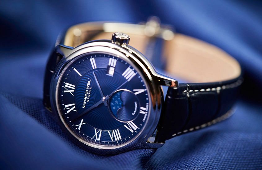 HANDS ON Blue moon rising Raymond Weil s Maestro Moon Phase