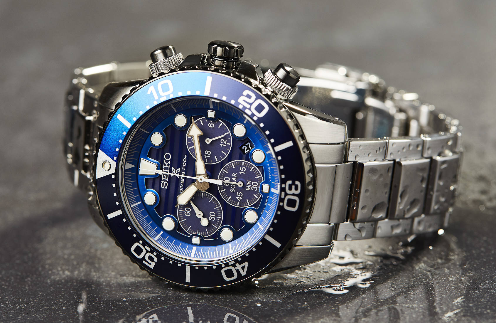 Top 44+ imagen seiko save the ocean chronograph