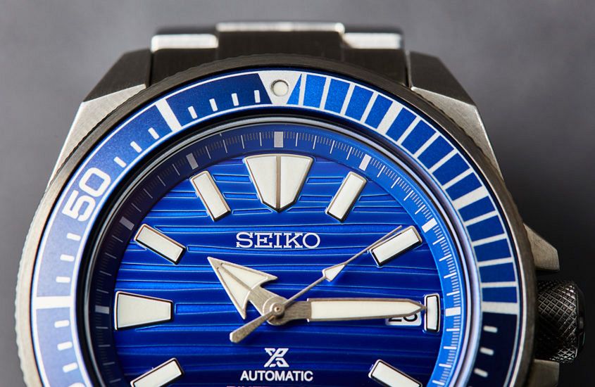 seiko samurai blue ocean