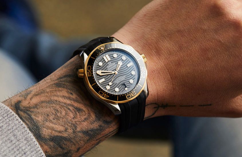 Gold seamaster 300 best sale