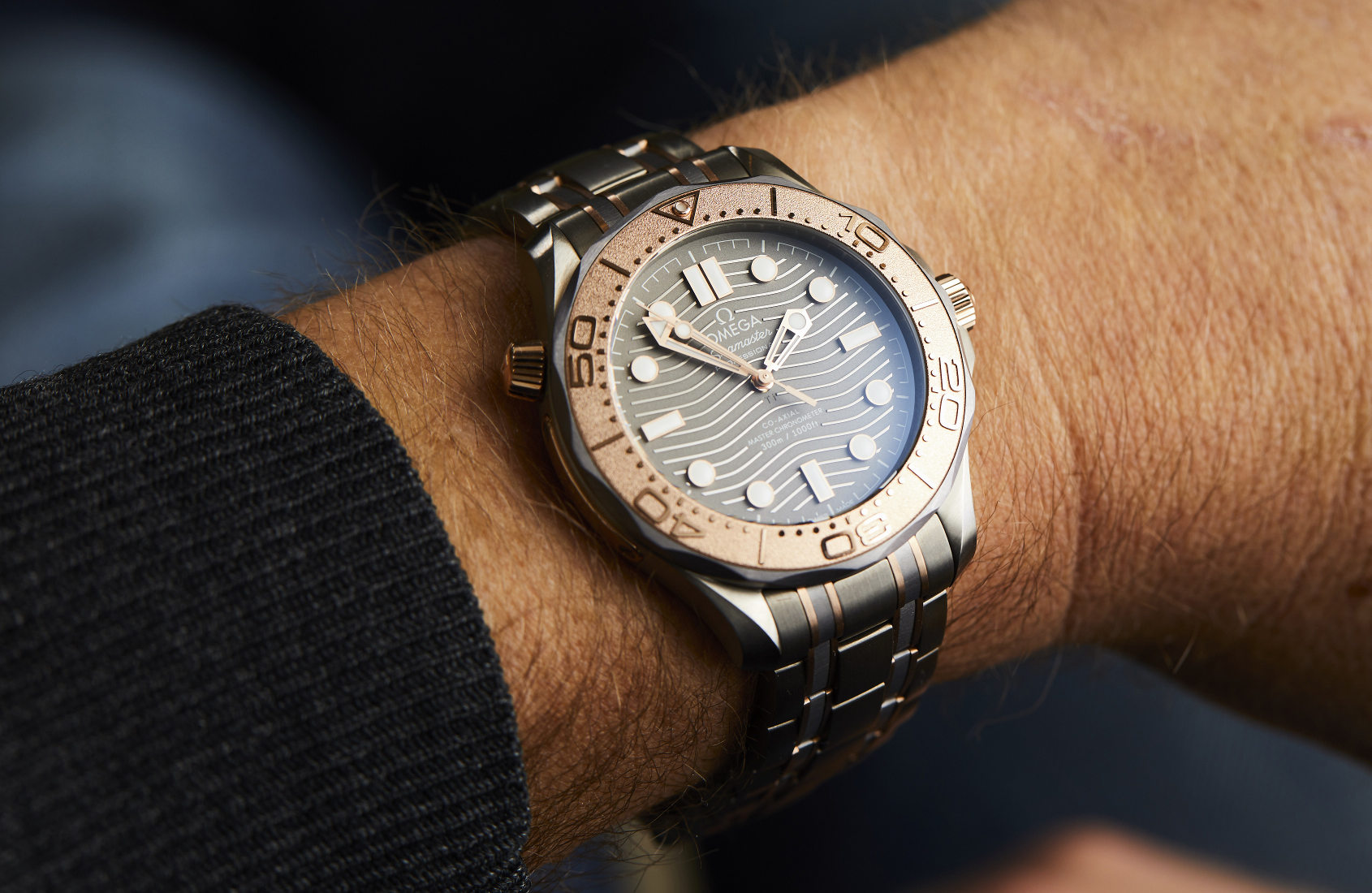 HANDS ON Tantalising Tantalum the Omega Seamaster Diver 300M