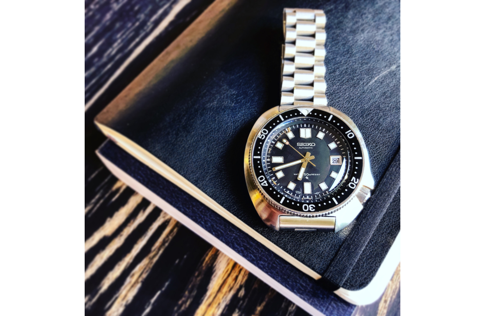 WHAT SEALED THE DEAL: On Chad's vintage Seiko 6105 - Time and Tide Watches