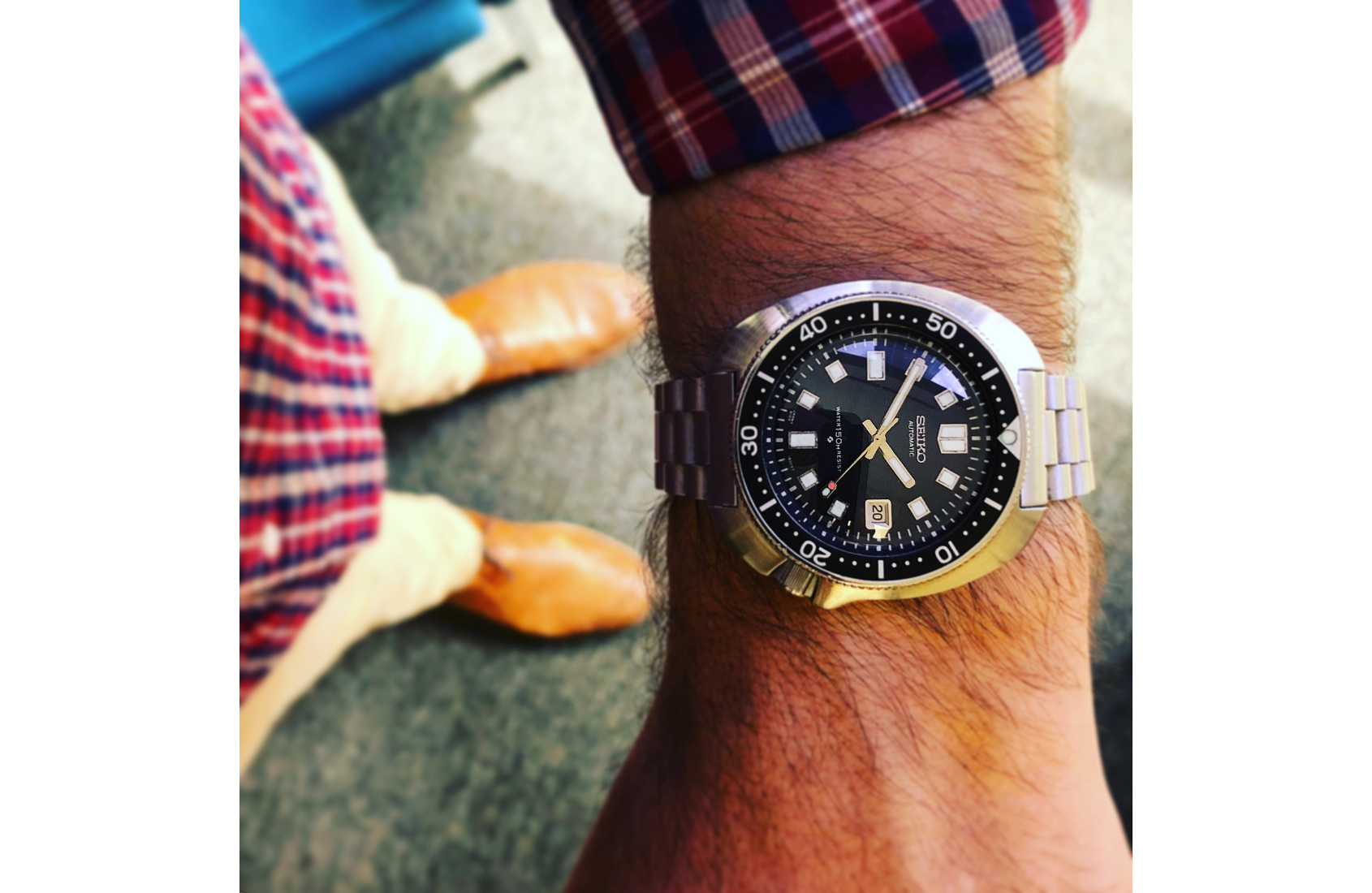 WHAT SEALED THE DEAL: On Chad's vintage Seiko 6105 - Time and Tide Watches