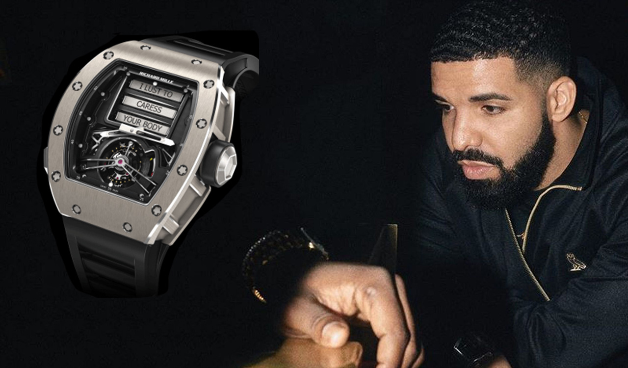 VIDEO: A closer look at Drake's sexy Richard Mille Erotic Tourbillon RM ...