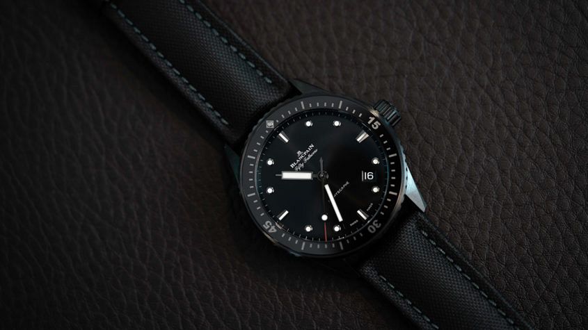 Blancpain Fifty Fathoms Bathyscaphe Black Ceramic