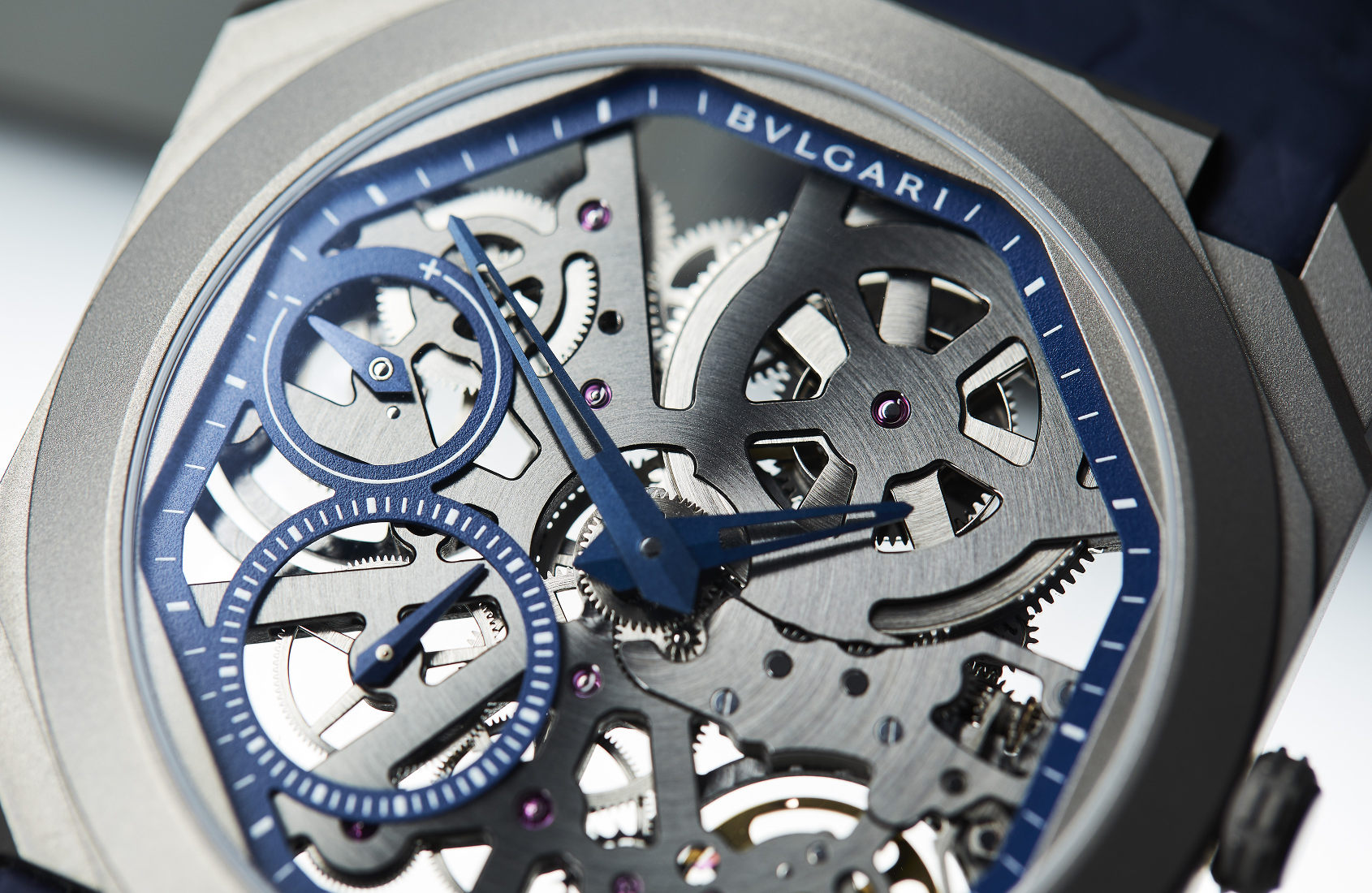 Bulgari Octo Finissimo Skeleton Titanium Blue review