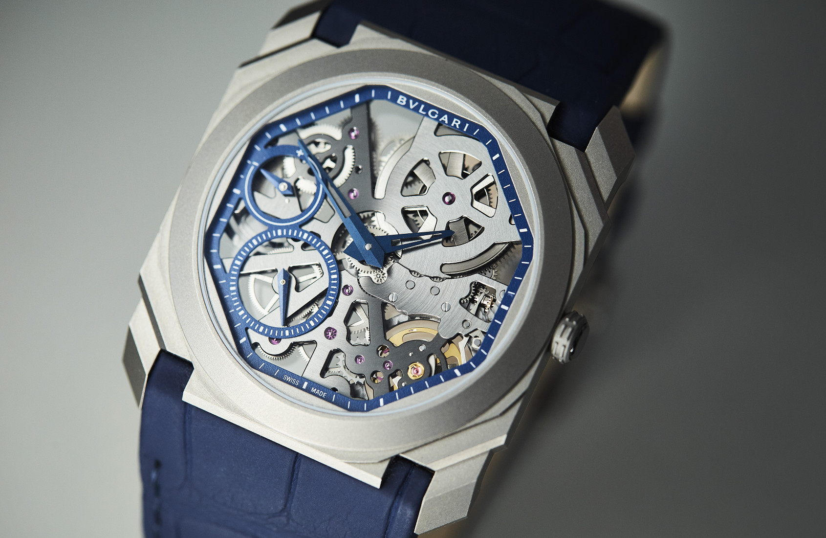 Bulgari Octo Finissimo Skeleton Titanium Blue review