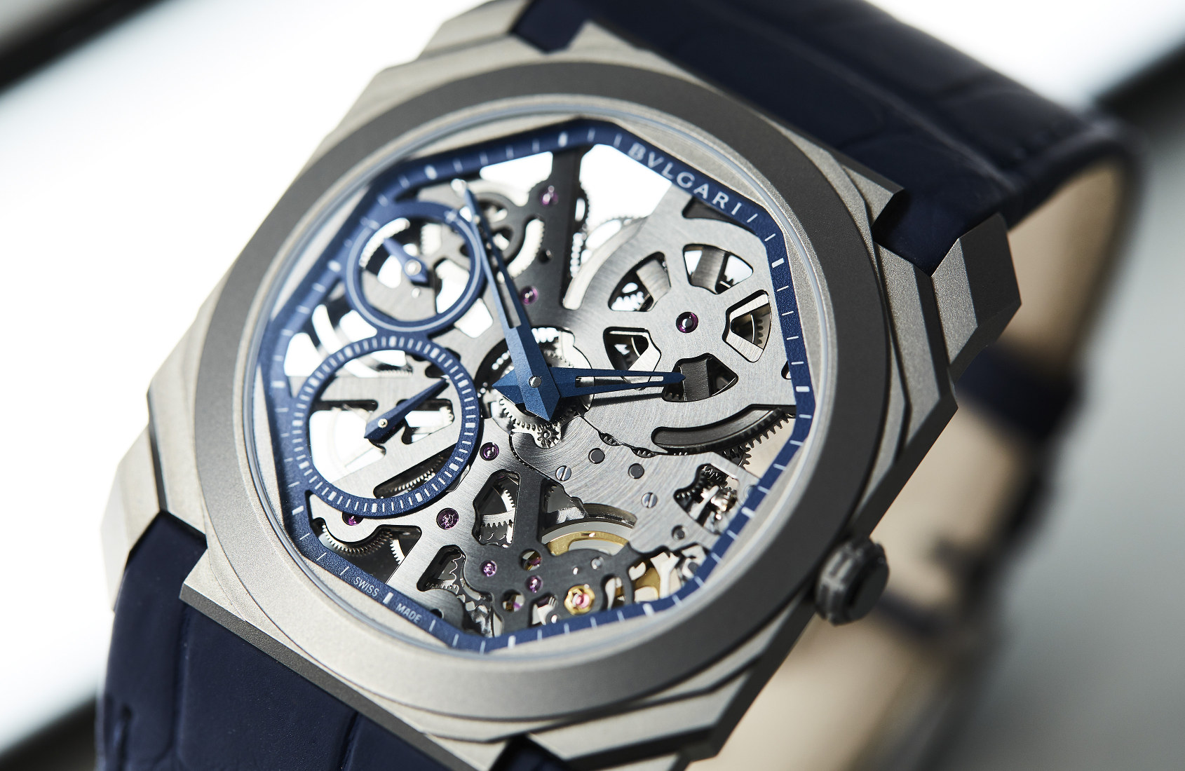 IN-DEPTH: The Bulgari Octo Finissimo Skeleton Titanium Blue - Time and Tide  Watches