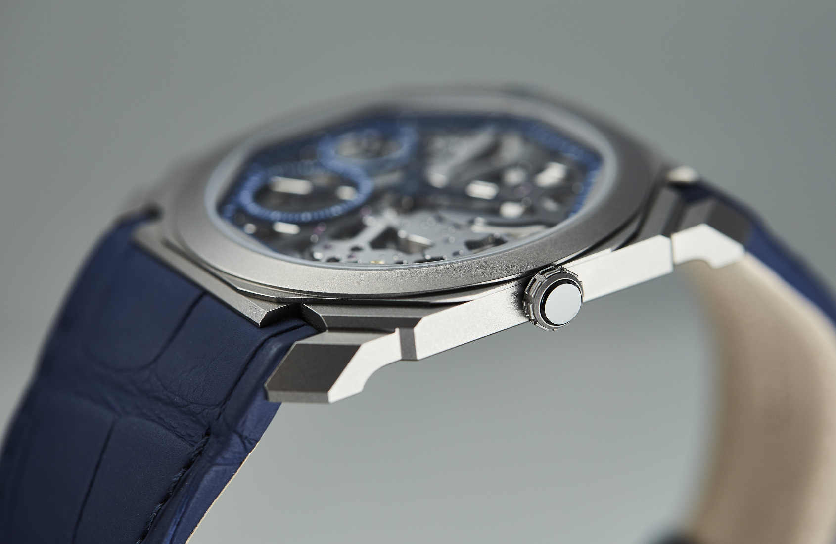 Bulgari Octo Finissimo Skeleton Titanium Blue review