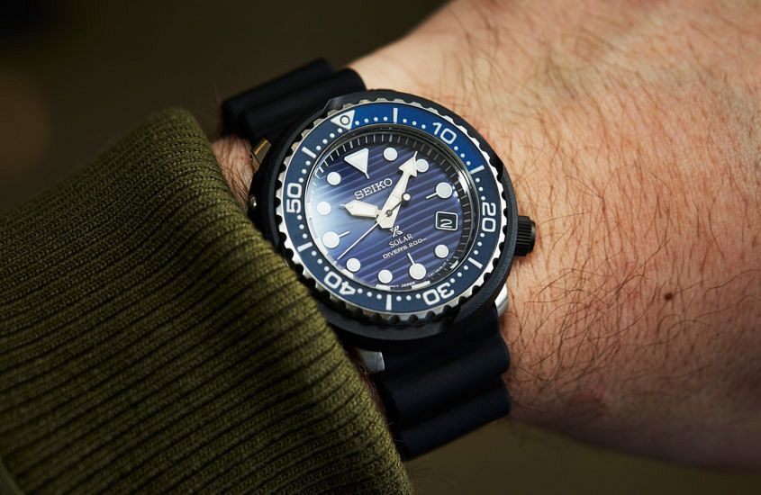 HANDS-ON: Seiko's Save The Ocean — Tuna style — with the Prospex SNE518P -  Time and Tide Watches