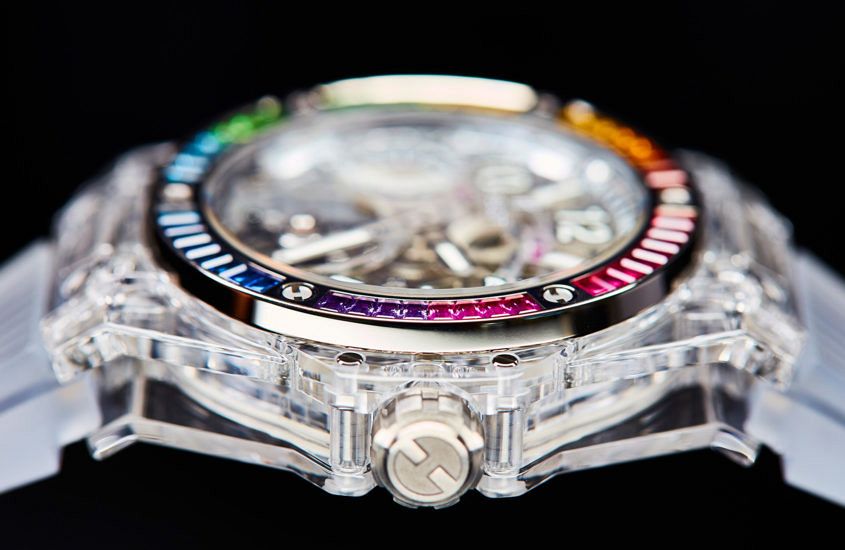 Hublot Big Bang Tourbillon Power Reserve 5 Days Sapphire Rainbow