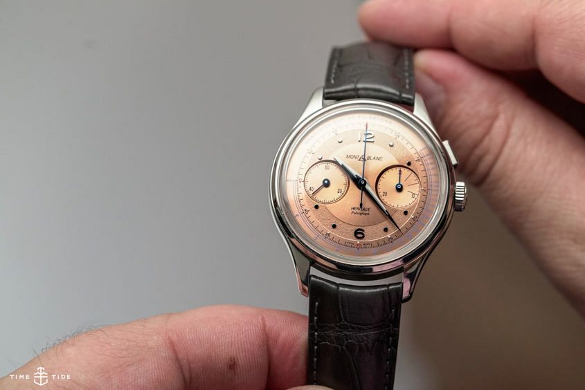 Montblanc Heritage Pulsograph dial