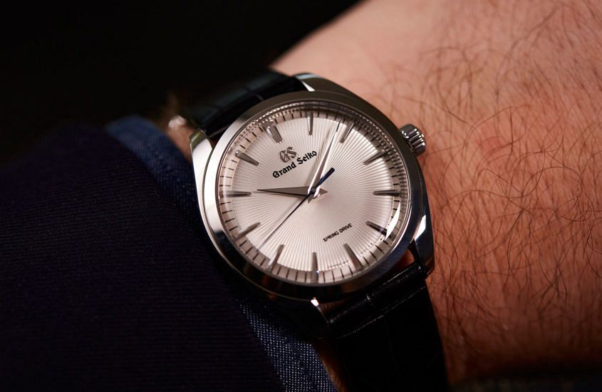 HANDS-ON: The Grand Seiko Spring Drive SBGY003 – thinner, dressier - Time  and Tide Watches