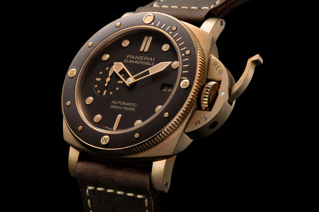 INTRODUCING The Panerai Submersible Bronzo PAM00968 Bronze is