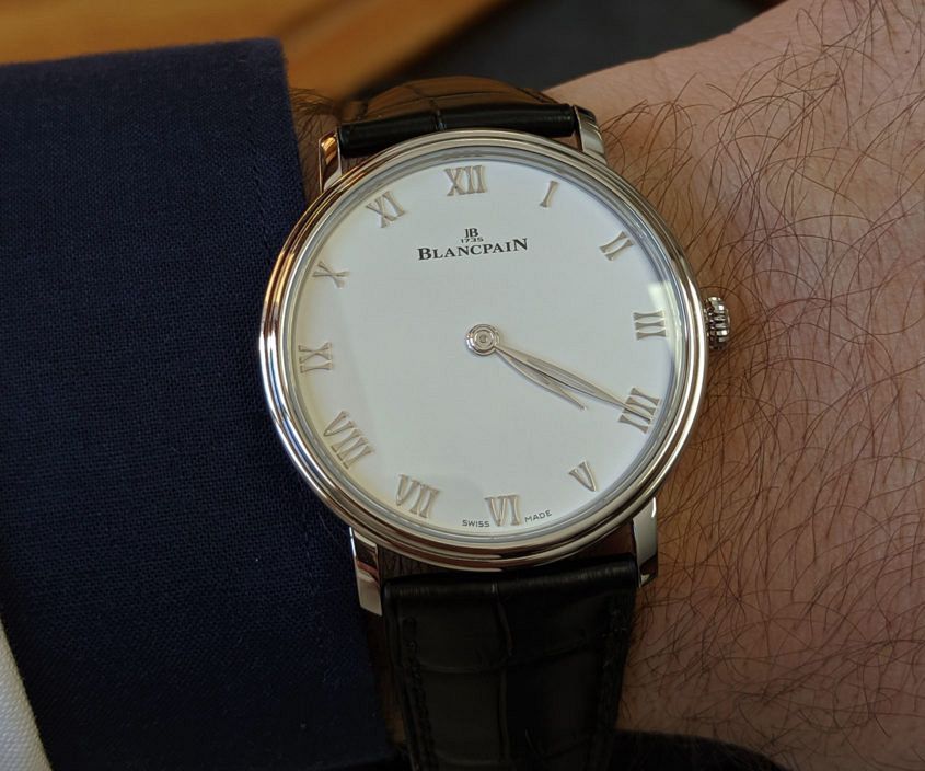 HANDS-ON: Dressy but not delicate, the Blancpain Villeret Extra Flat 6605