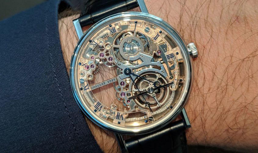 Breguet shop skeleton tourbillon