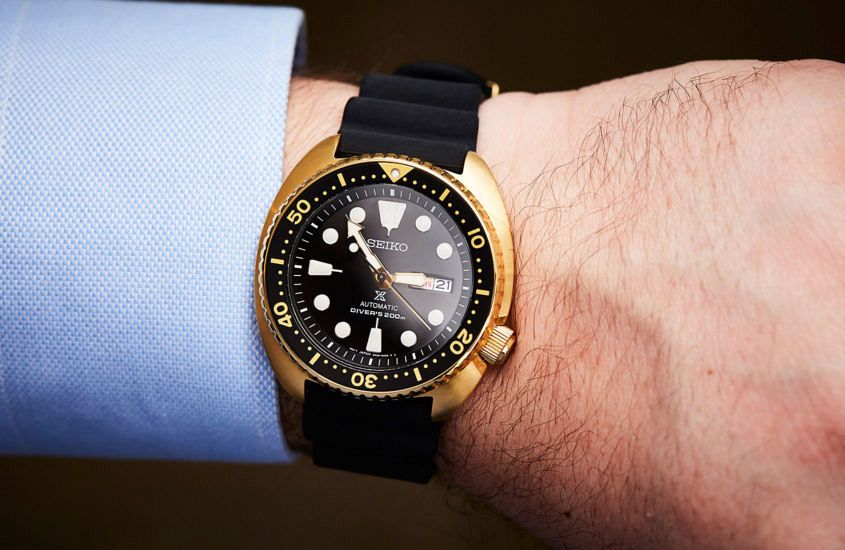 Seiko shop prospex gold