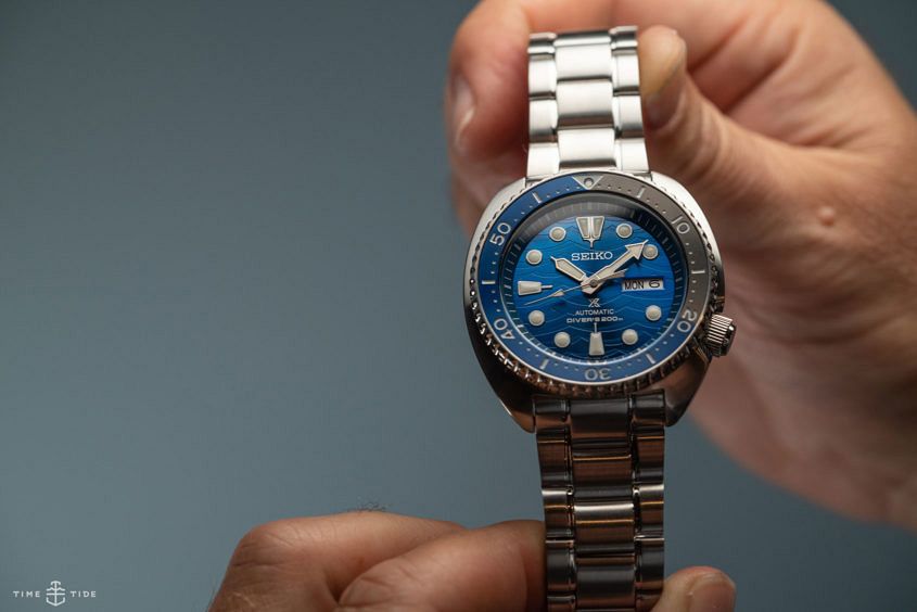 Seiko turtle save the ocean great white shark sale