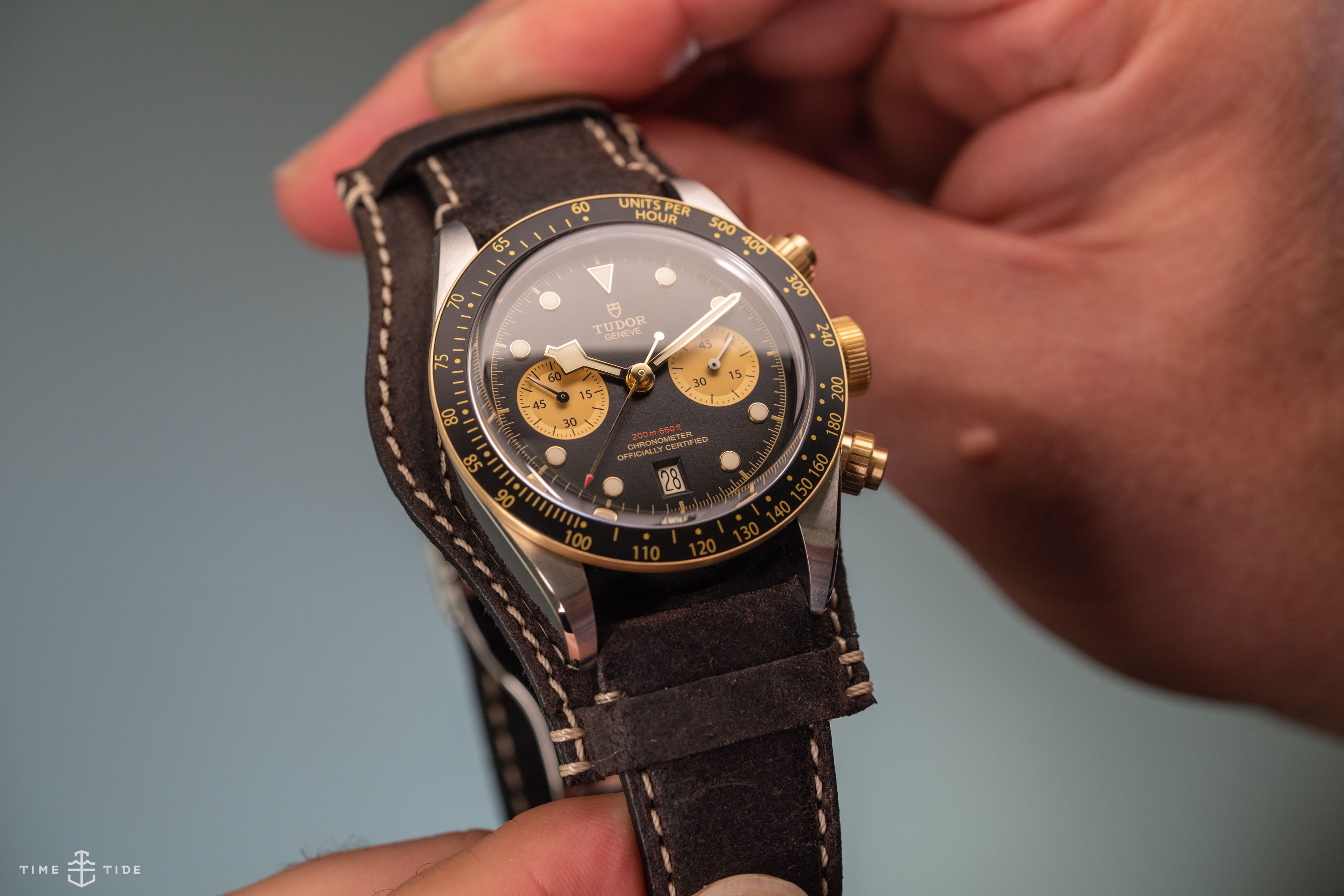 Tudor black bay chrono hotsell s&g 2019