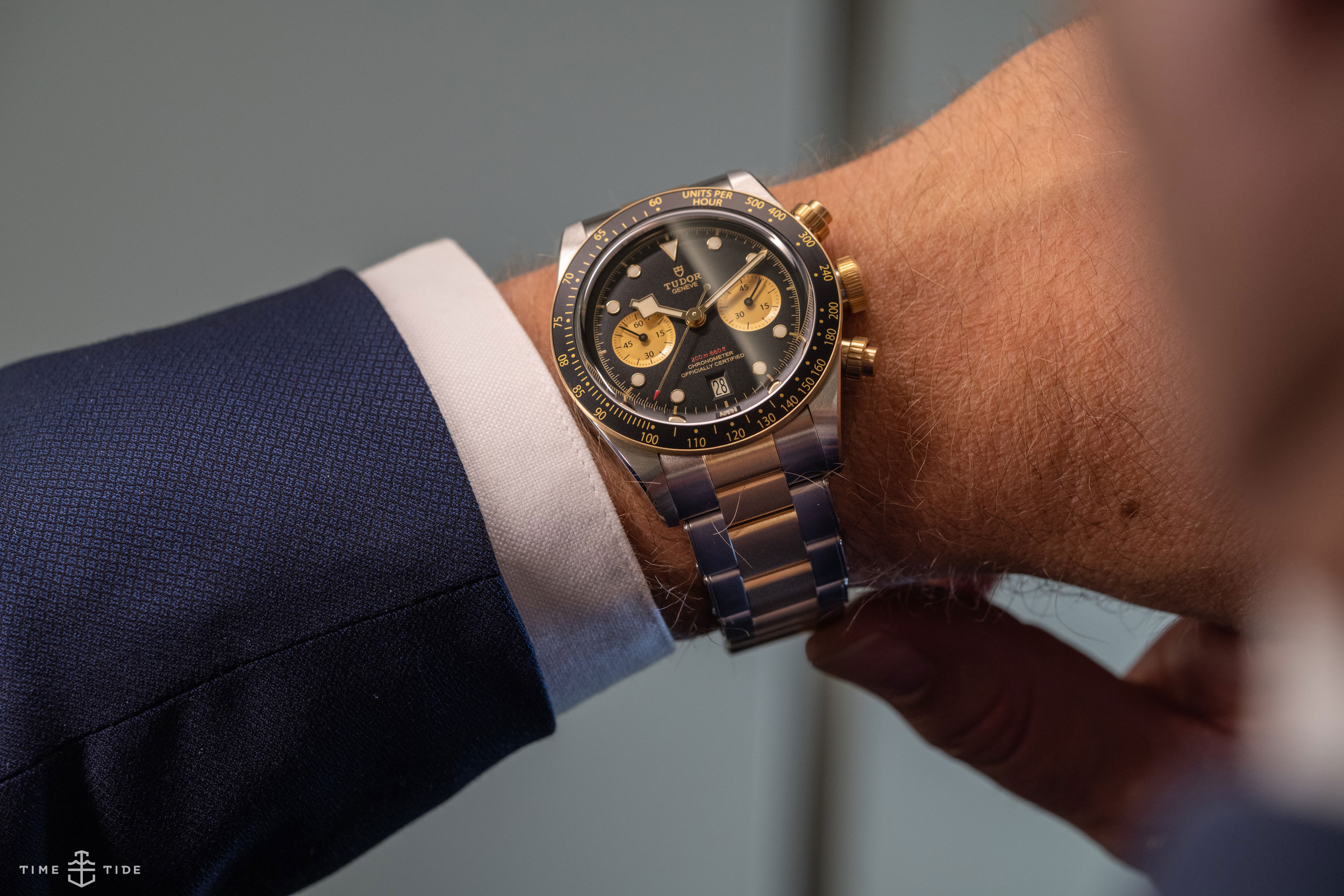 VIDEO The Tudor Black Bay Chrono S G is a two tone bruiser with