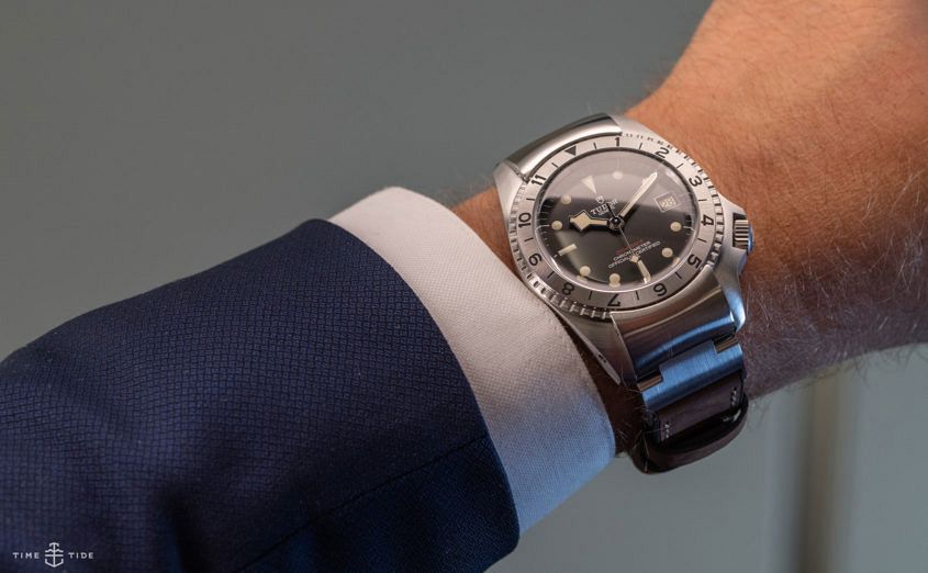 tudor P01 on the wrist