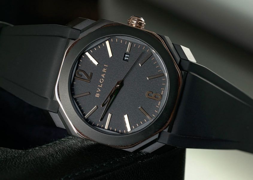 Bulgari Octo L’Originale in black and gold