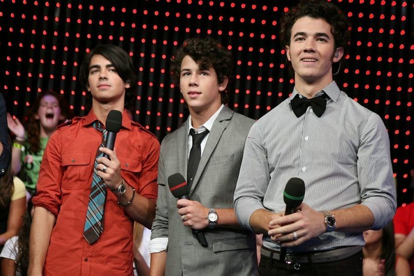 Jonas Brothers in Rolex. 