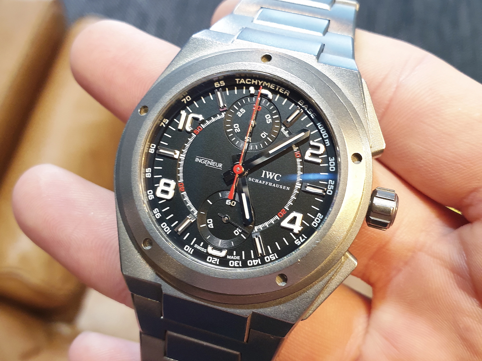 Iwc ingenieur 2025 amg titanium review