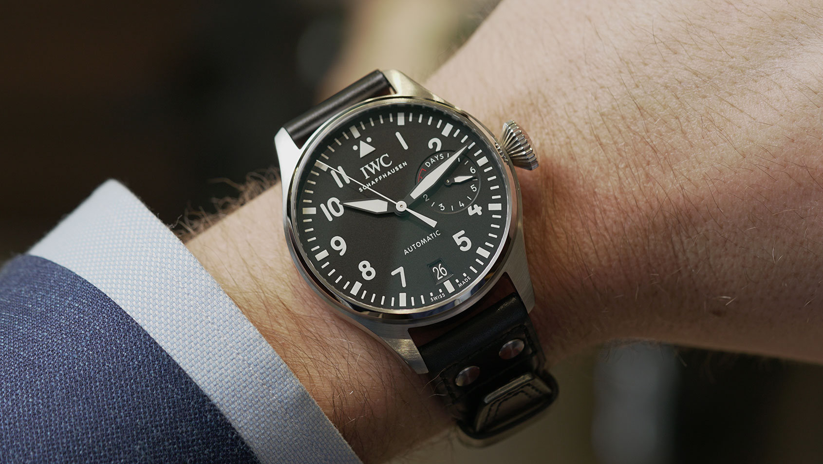 Pilot Watch - Swiss manual wind movement