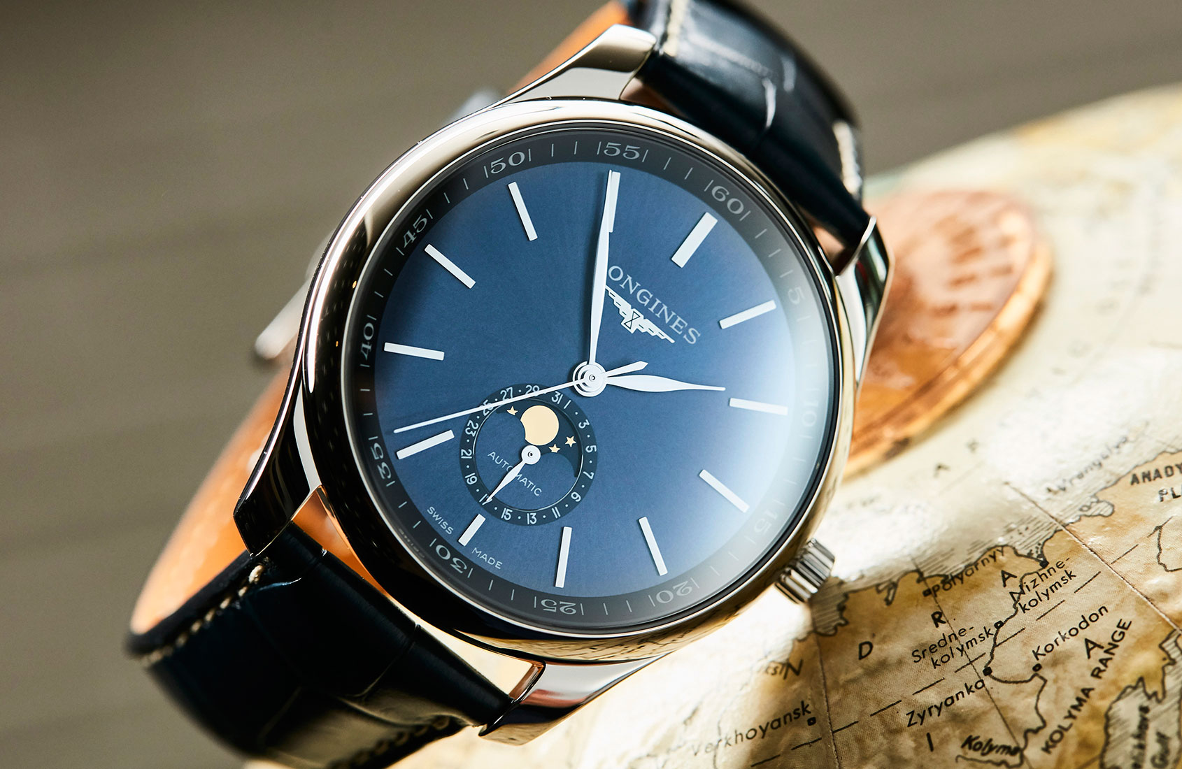 Longines moonphase sale