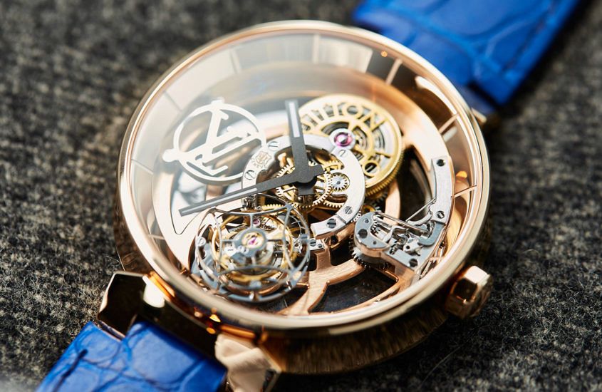  the incredible Louis Vuitton Tambour Moon Flying Tourbillon ‘Poinçon De Genève’