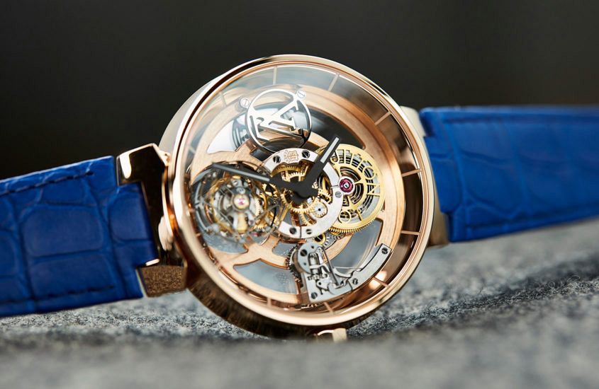  the incredible Louis Vuitton Tambour Moon Flying Tourbillon ‘Poinçon De Genève’