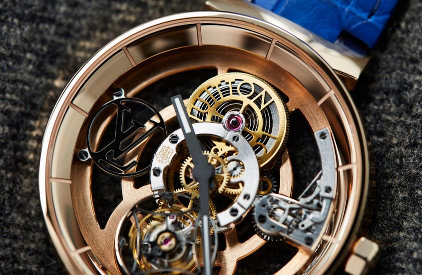  the incredible Louis Vuitton Tambour Moon Flying Tourbillon ‘Poinçon De Genève’