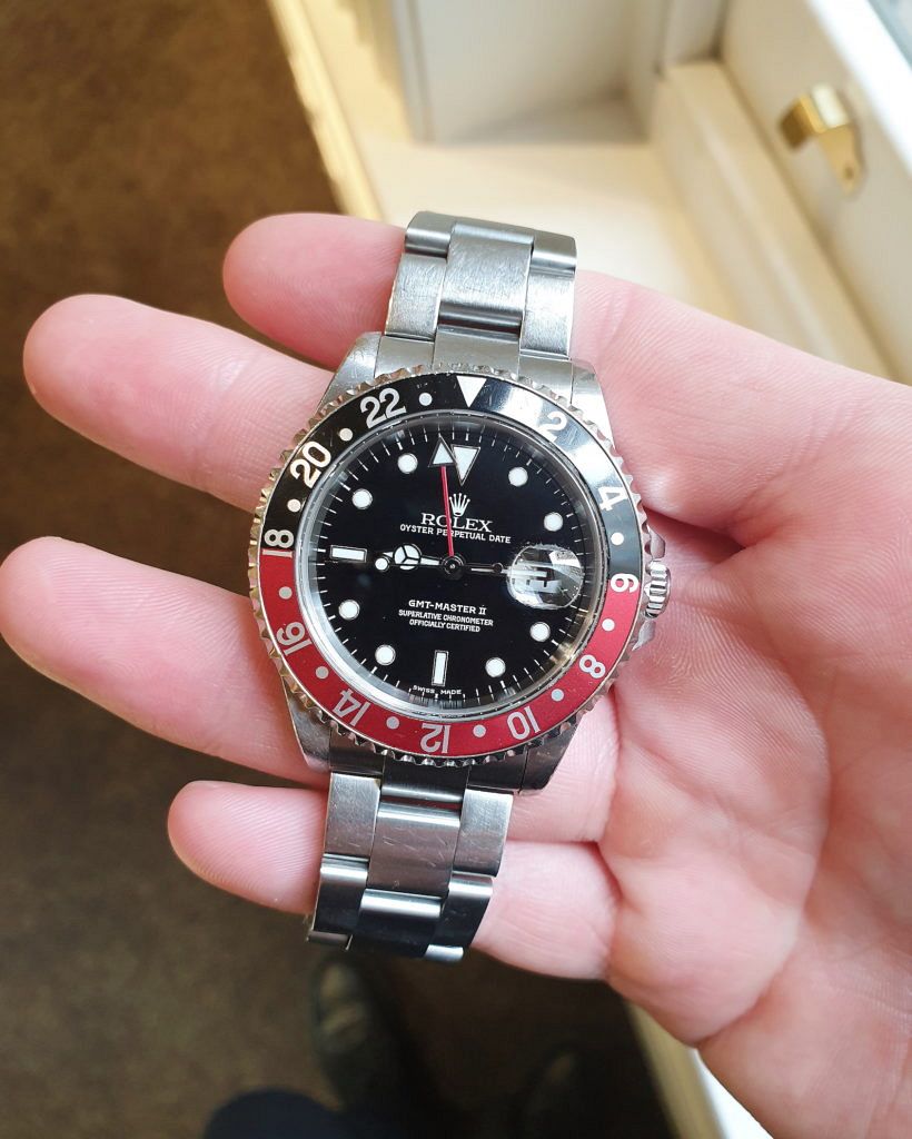 Rolex hunter online watch