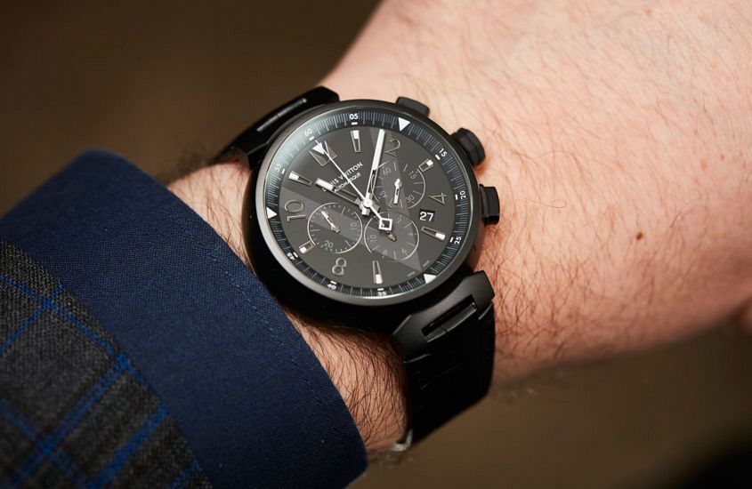 Louis Vuitton Tambour All Black