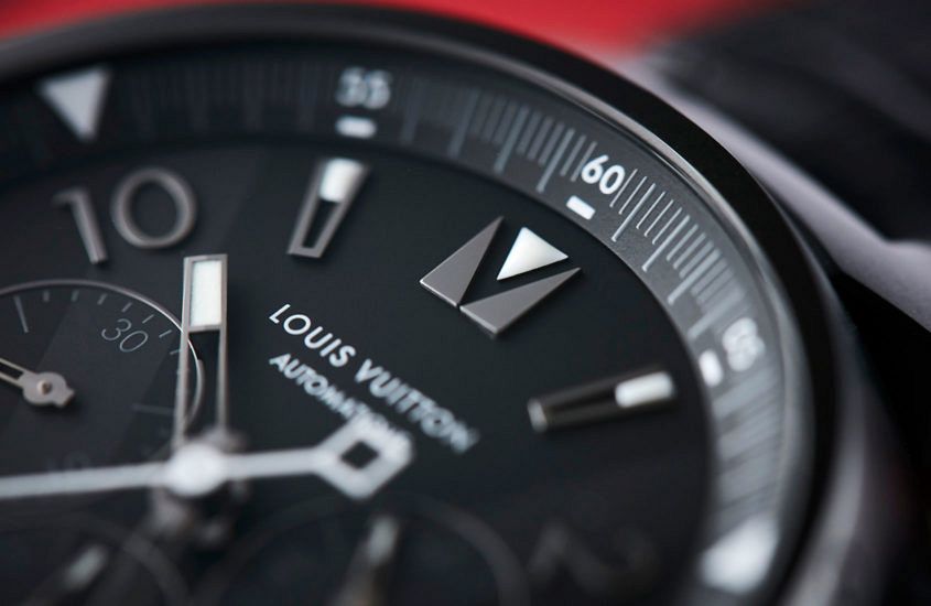 Products By Louis Vuitton: Tambour All Black Chrono 46