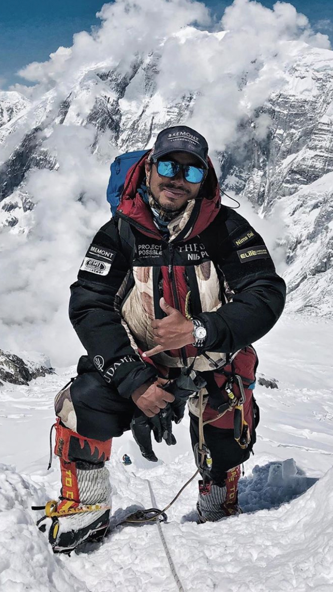 Nirmal "Nims" Purja smashes Bremont's Project Possible