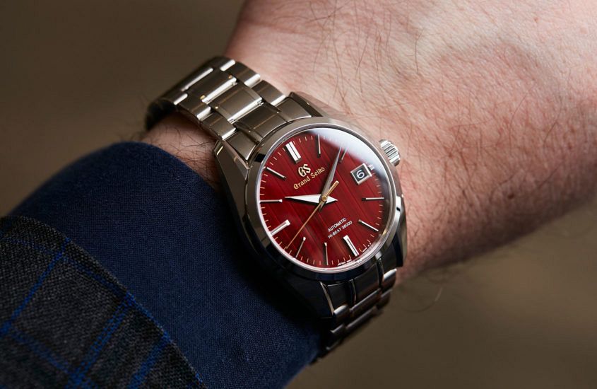 Grand seiko red sale