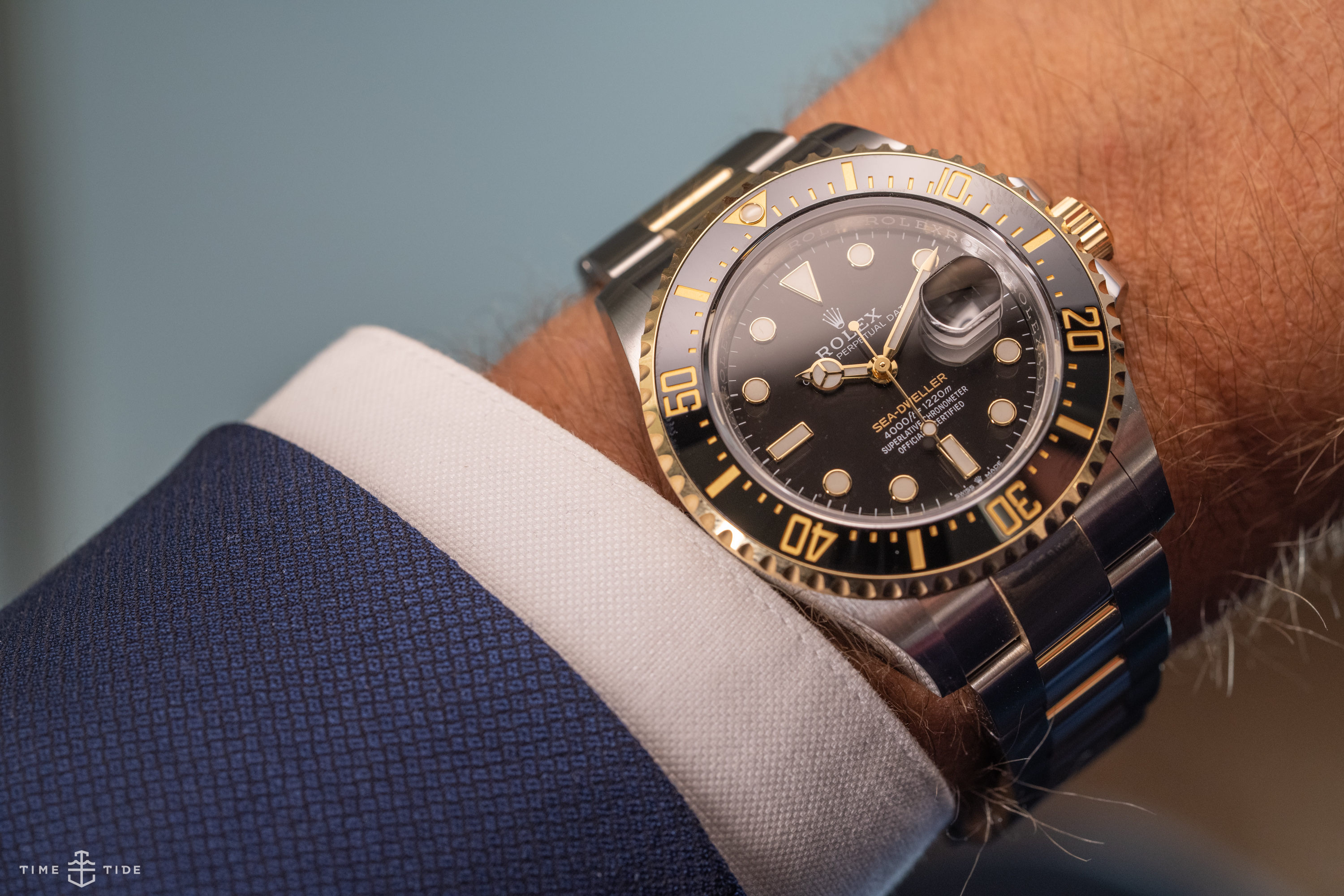 rolex sea dweller two tone 2019