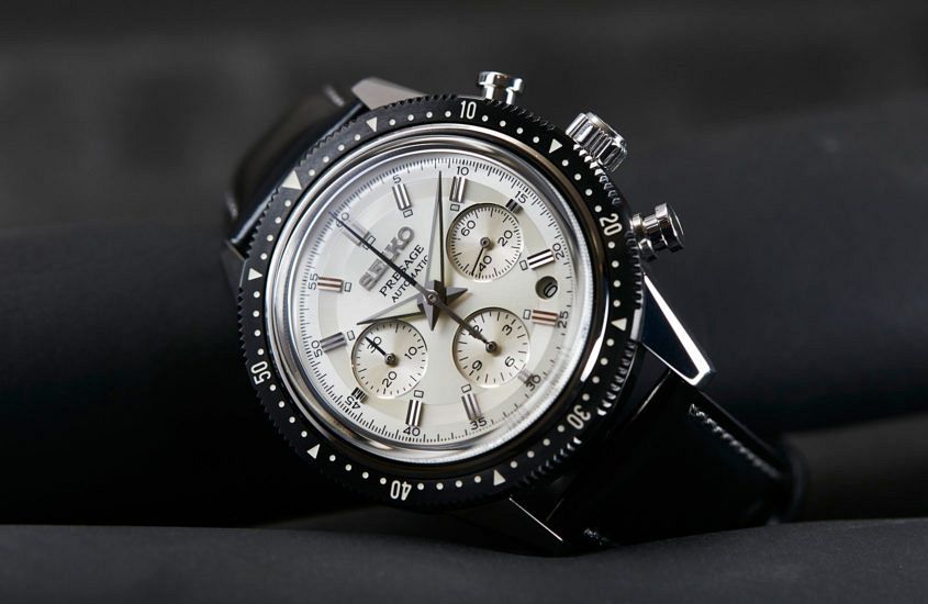 Seiko column wheel outlet chronograph