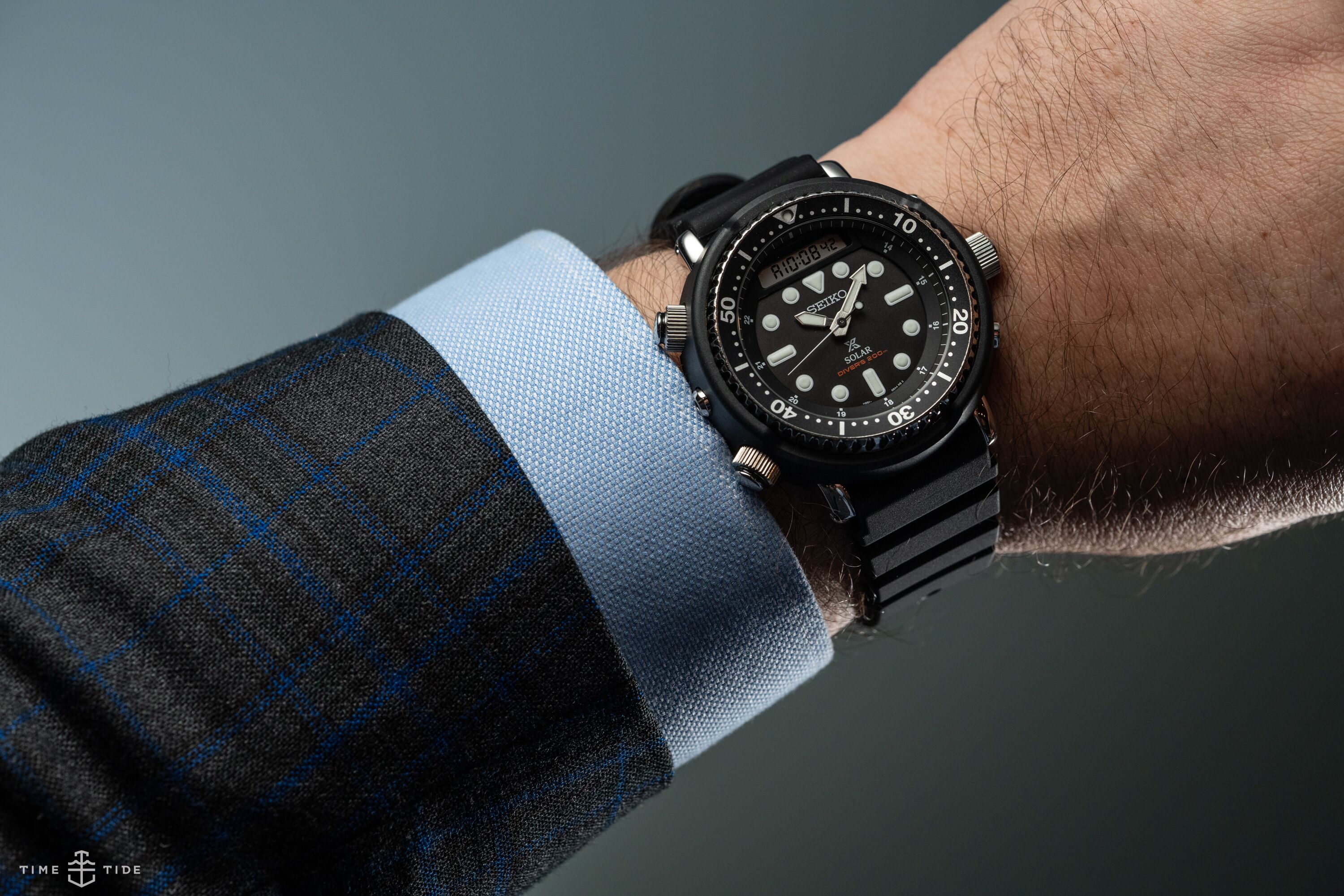 Get to the boutique! – The Seiko SNJ025 Solar 'Arnie'