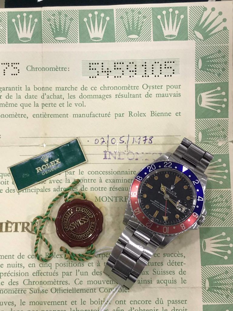 Rolex GMT-Master Ref.1675 "Pepsi"