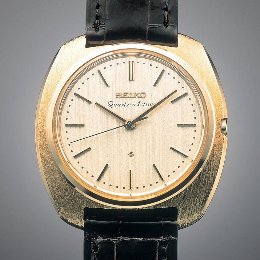 history of quartz watches