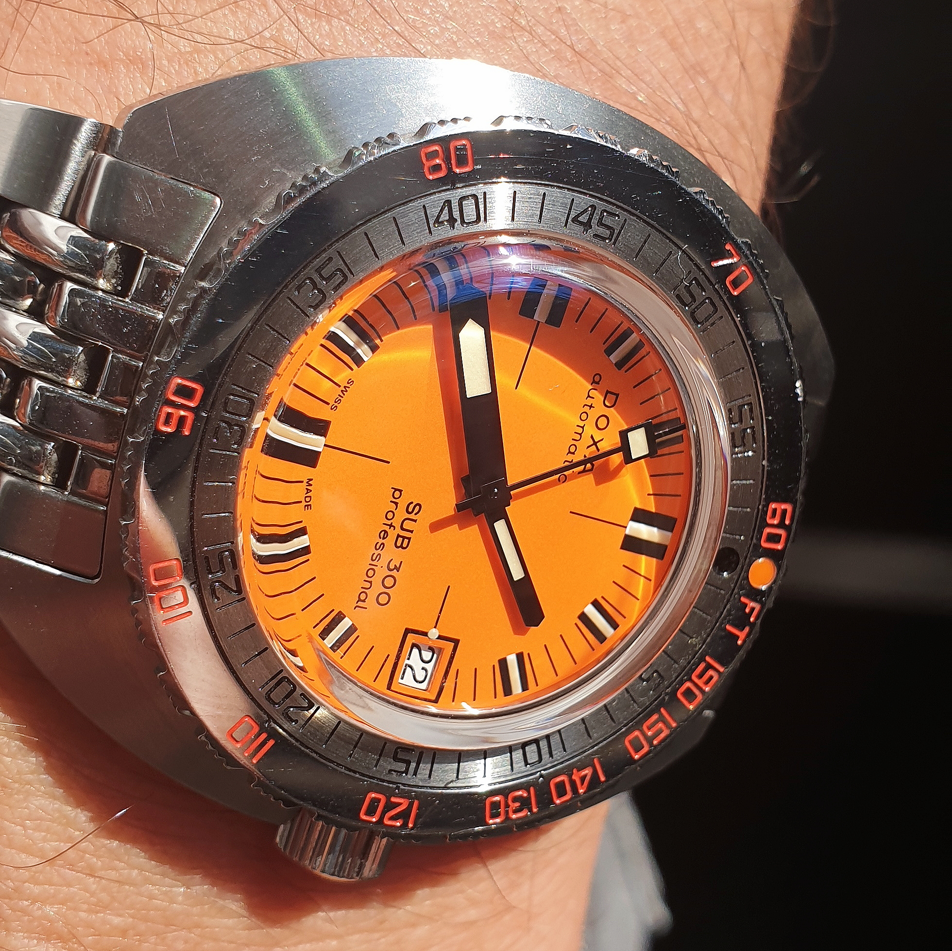 Dubai Watch Week WSTD – Julian's DOXA SUB 300 Professional