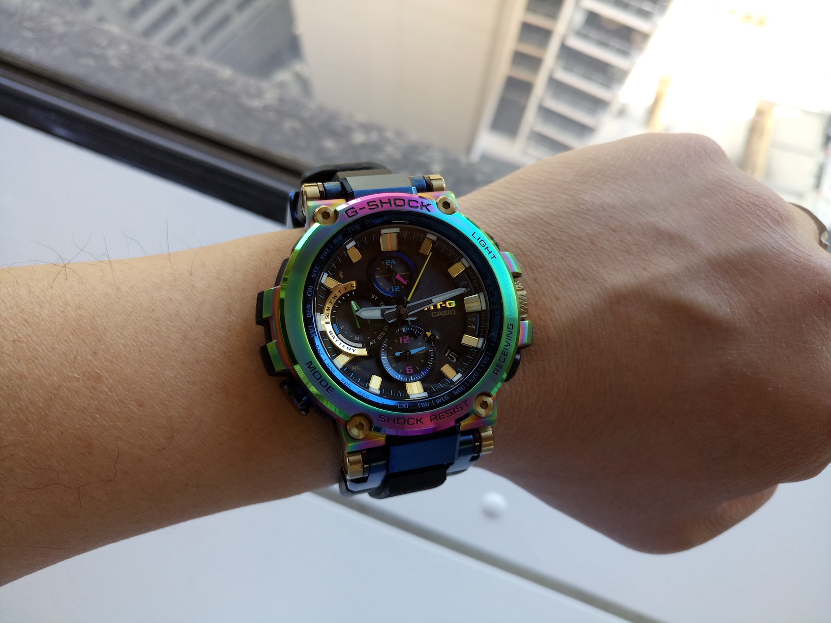 G shock lunar outlet rainbow price