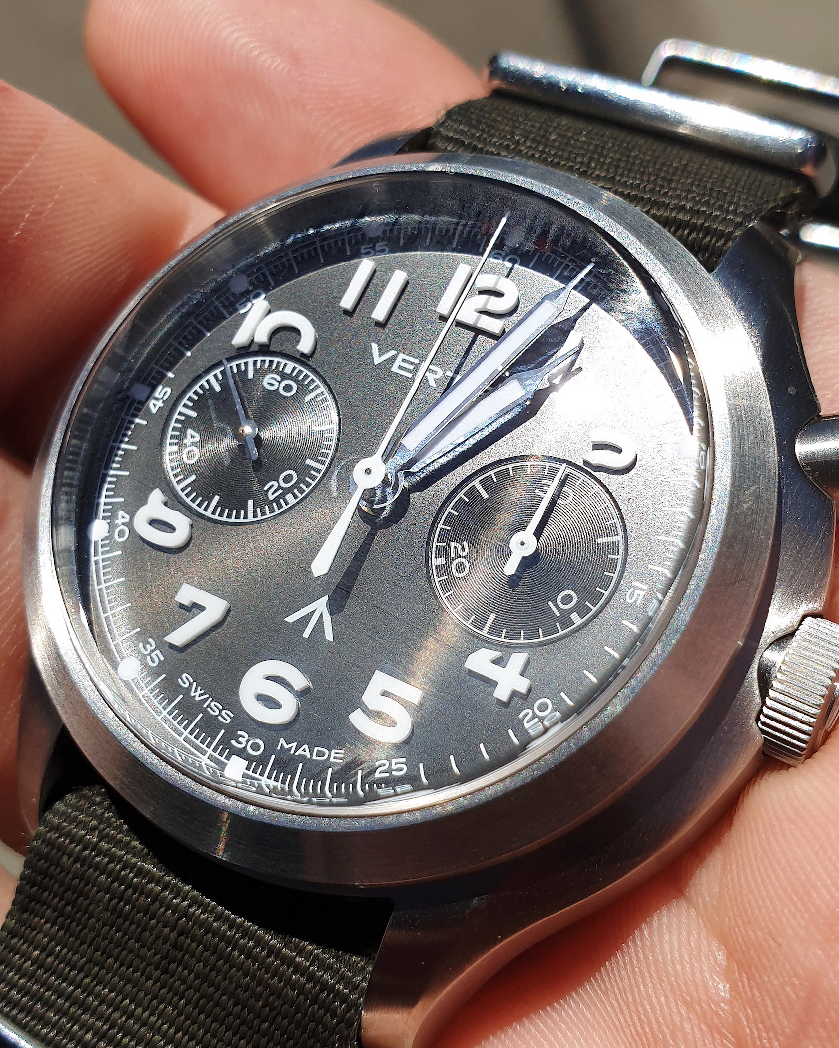 Vertex MP45 chronograph
