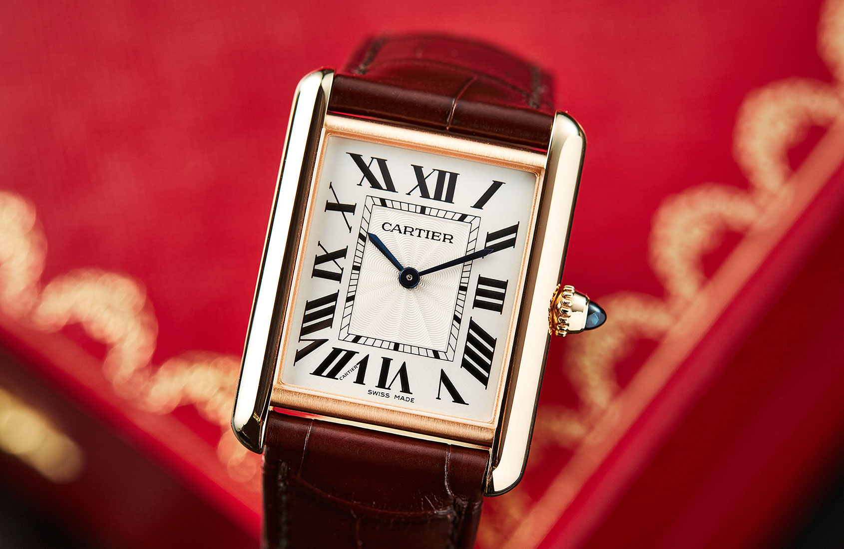 cartier stone watch