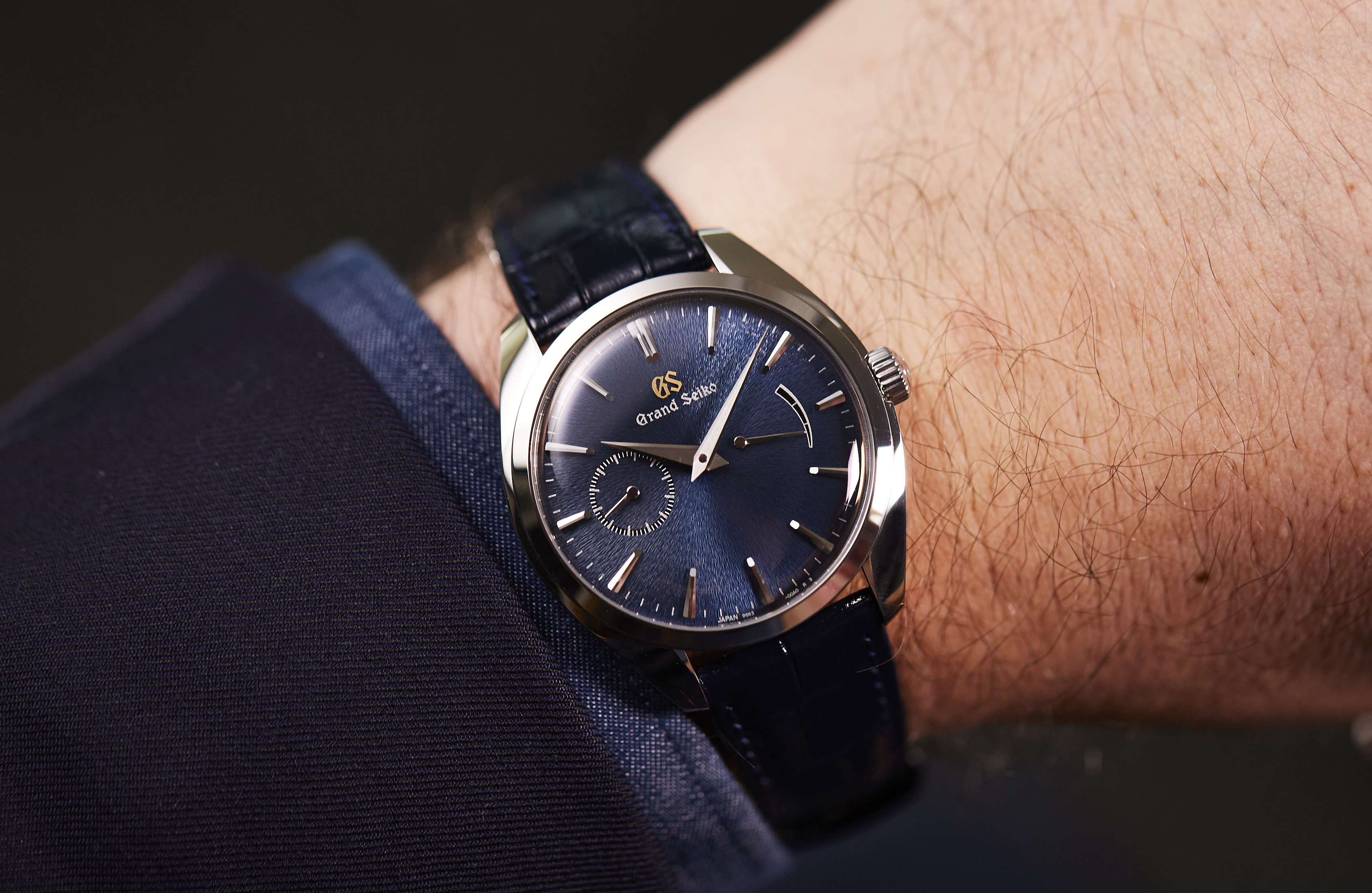 Blue dial grand clearance seiko