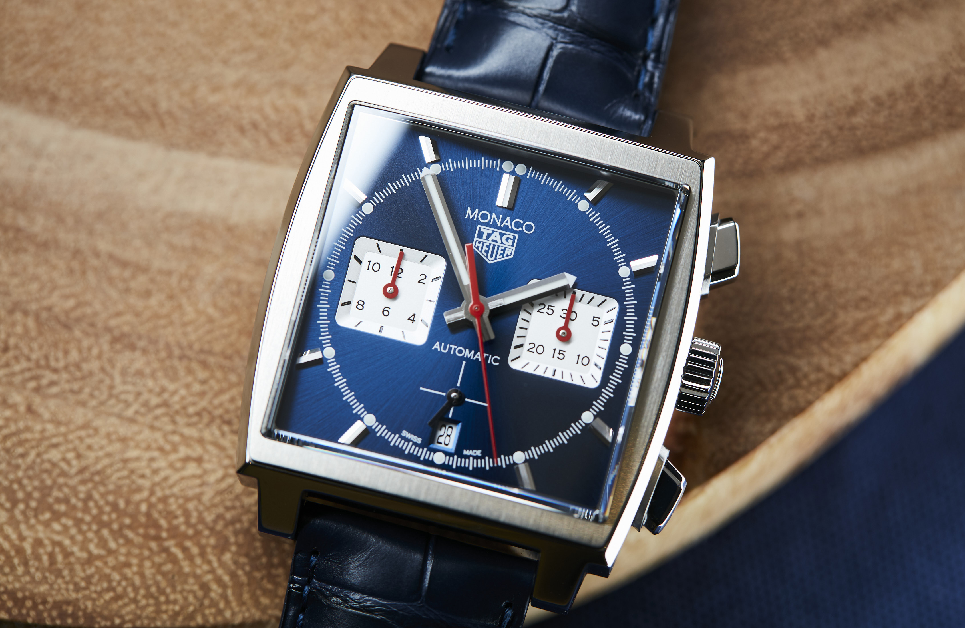 TAG Heuer Monaco 24 Concept Caliber 36 Automatic Steve McQueen Square ...