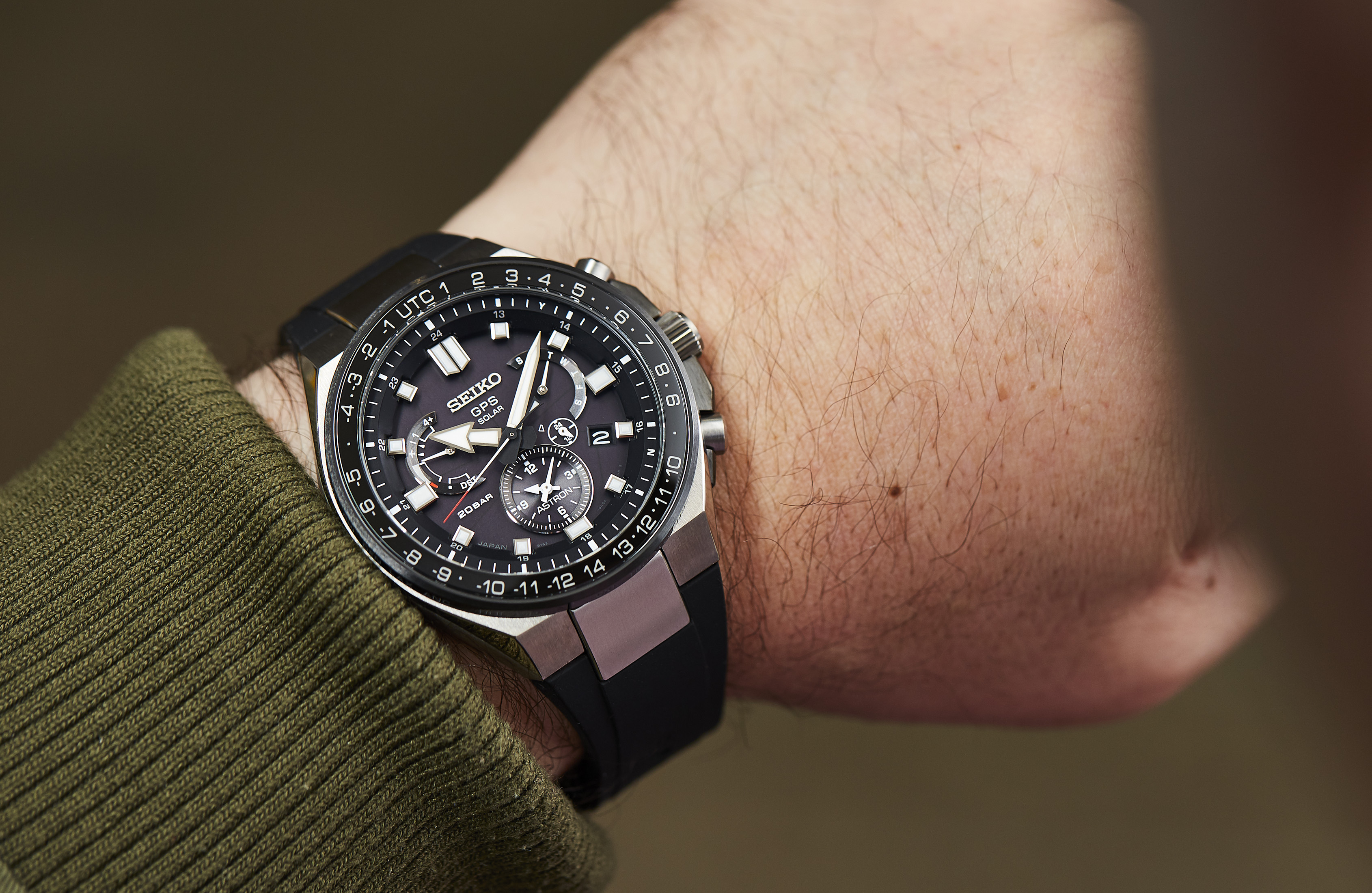 Seiko astron 2025 leather strap